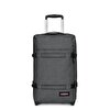 TRANSIT'R S BLACK DENIM TEKERLEKLİ VALİZ