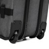 TRANSIT'R S BLACK DENIM TEKERLEKLİ VALİZ