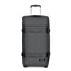 TRANSIT'R M BLACK DENIM TEKERLEKLİ VALİZ