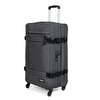 TRANSIT'R 4 M BLACK DENIM TEKERLEKLİ BAVUL