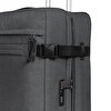 TRANSIT'R 4 M BLACK DENIM TEKERLEKLİ BAVUL