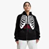 PLEASURES X EASTPAK GERYS SKELETON BLACK SKELETON SIRT ÇANTASI