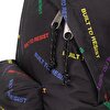 PADDED PAK'R COLOR BAND BLACK SIRT ÇANTASI