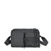 DOUBLE CROS BLACK DENIM OMUZ ÇANTASI