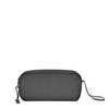DOUBLE POUCH BLACK DENIM KALEM KUTUSU