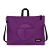 TELFAR X EASTPAK TELFAR SHOPPER L TELFAR PURPLE OMUZ ÇANTASI