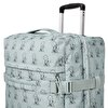 PEANUTS X EASTPAK TRANSIT'R M PEANUTS MINT TEKERLEKLİ VALİZ