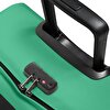 TRANVERZ M GEM GREEN TEKERLEKLİ VALİZ