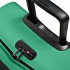 TRANVERZ L GEM GREEN TEKERLEKLİ VALİZ
