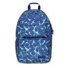PADDED DOUBLE LIQUIT NAVY SIRT ÇANTASI
