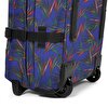 TRANVERZ S BRIZE PALM NAVY TEKERLEKLİ VALİZ