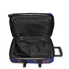 TRANVERZ S BRIZE PALM NAVY TEKERLEKLİ VALİZ