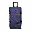 TRANVERZ M BRIZE PALM NAVY TEKERLEKLİ VALİZ