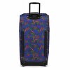 TRANVERZ L BRIZE PALM NAVY TEKERLEKLİ VALİZ