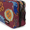 MAVIS CLASH BURGUNDY MAKYAJ ÇANTASI