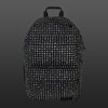PADDED DOUBLE REFLEKS SPACE BLACK SIRT ÇANTASI