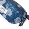 BUMBAG LARGE WASHED PRINT BLUE BEL ÇANTASI