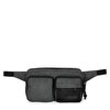 DOUBLE CROSSBODY BLACK DENIM BEL ÇANTASI