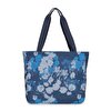 CARRY TOTE BAG WASHED PRINT BLUE OMUZ ÇANTASI