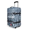DIESEL X EASTPAK DIESEL TRANSIT'R S DSL TROMPE TEKERLEKLİ VALİZ