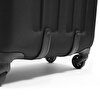 TRANZSHELL S BLACK TEKERLEKLİ VALİZ