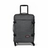 TRANS4 S BLACK DENIM TEKERLEKLİ VALİZ