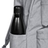 PADDED DOUBLE SUNDAY GREY SIRT ÇANTASI