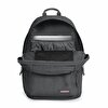 PADDED DOUBLE BLACK DENIM SIRT ÇANTASI