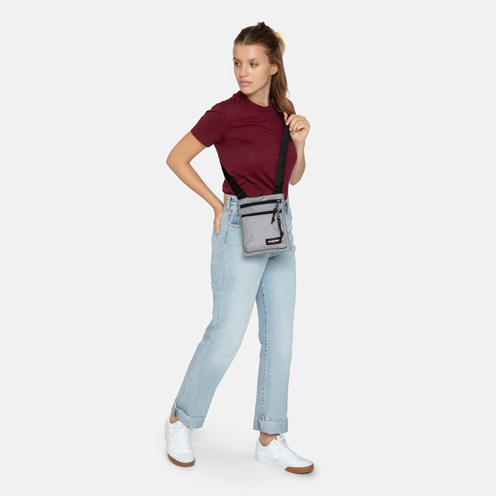 Eastpak RUSHER SUNDAY GREY OMUZ ÇANTASI