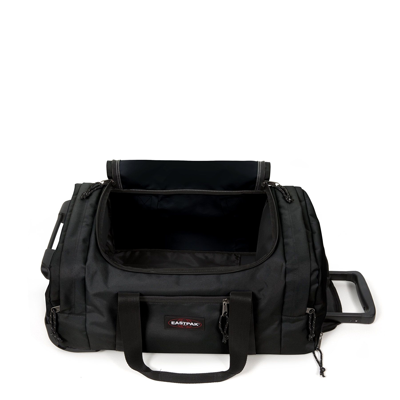 Eastpak LEATHERFACE S + BLACK TEKERLEKLİ VALİZ