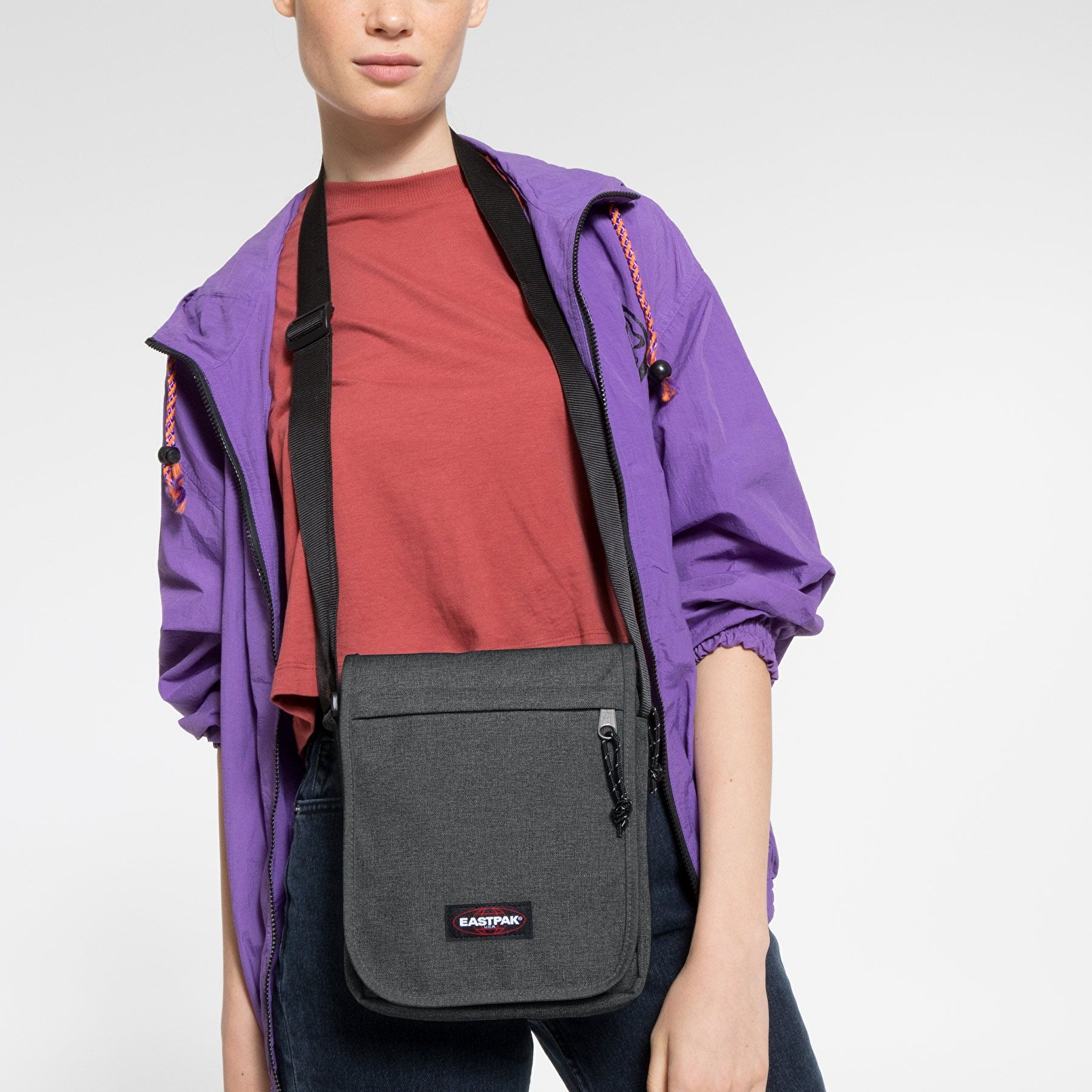 Eastpak FLEX BLACK DENIM OMUZ ÇANTASI