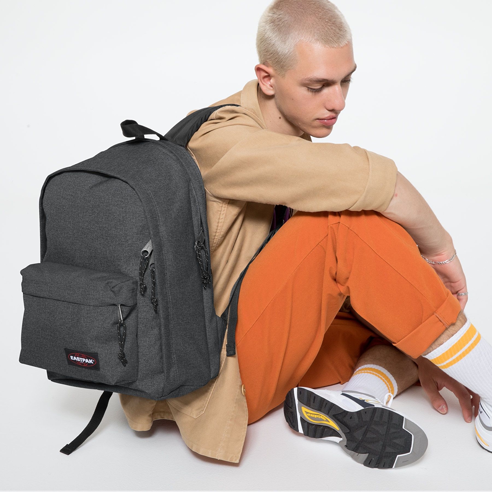 Eastpak BACK TO WORK BLACK DENIM SIRT ÇANTASI