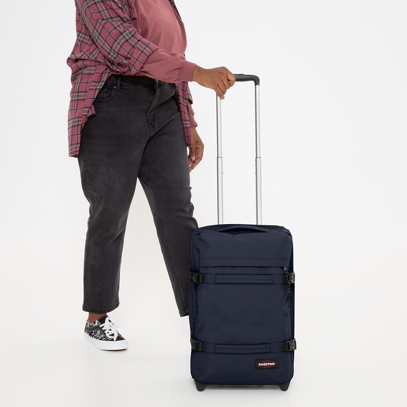 Eastpak TRANSIT'R S ULTRA MARINE TEKERLEKLİ VALİZ