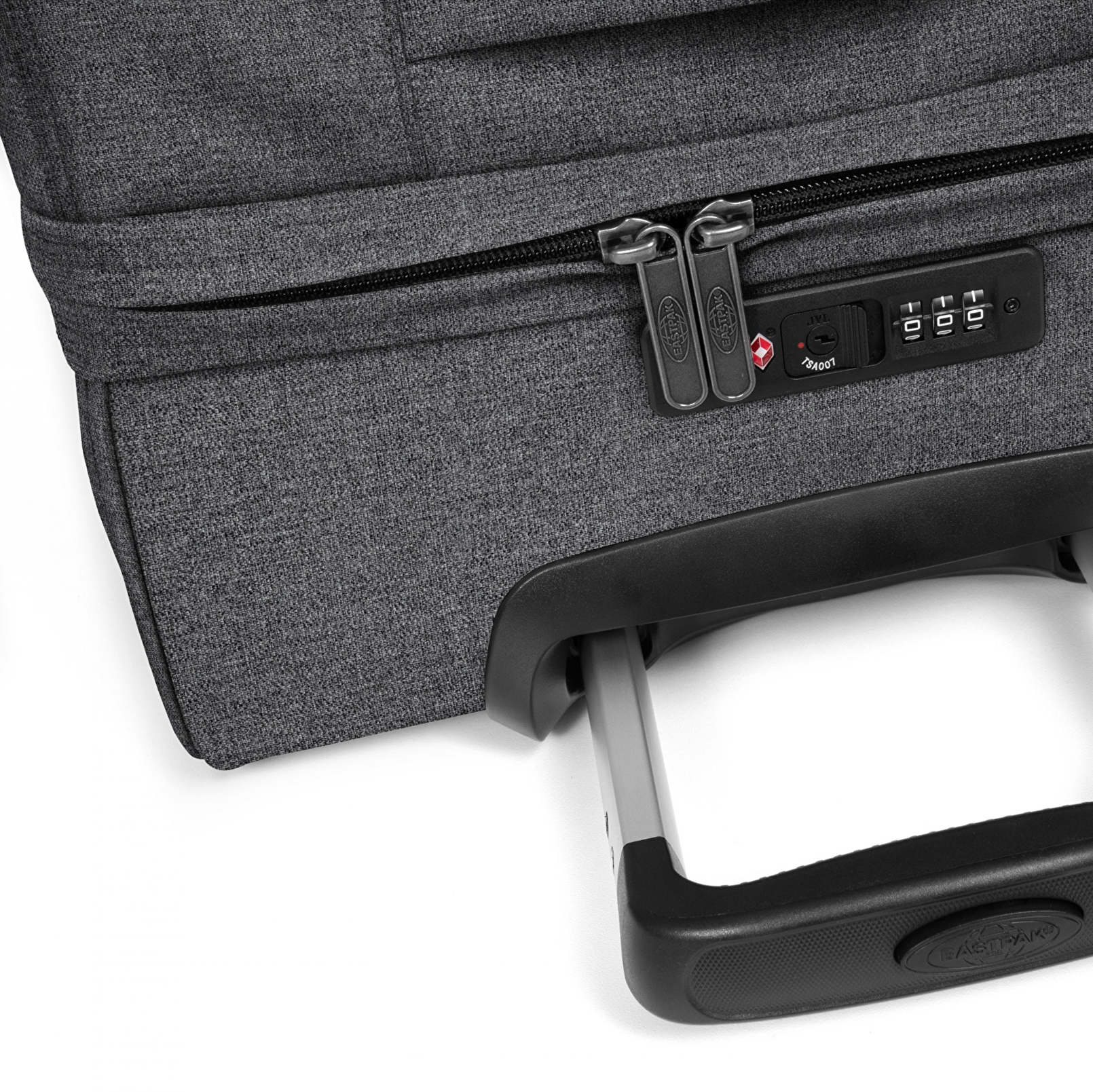 Eastpak TRANSIT'R L BLACK DENIM TEKERLEKLİ VALİZ