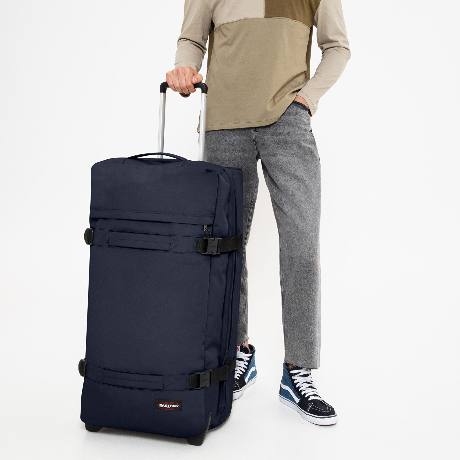 Eastpak TRANSIT'R L ULTRA MARINE TEKERLEKLİ VALİZ