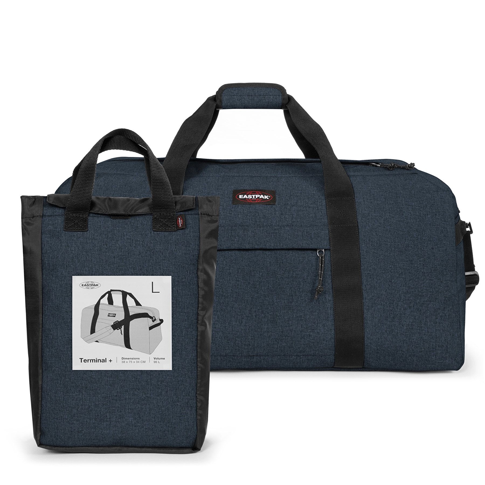 Eastpak TERMINAL + TRIPLE DENIM SEYAHAT ÇANTASI