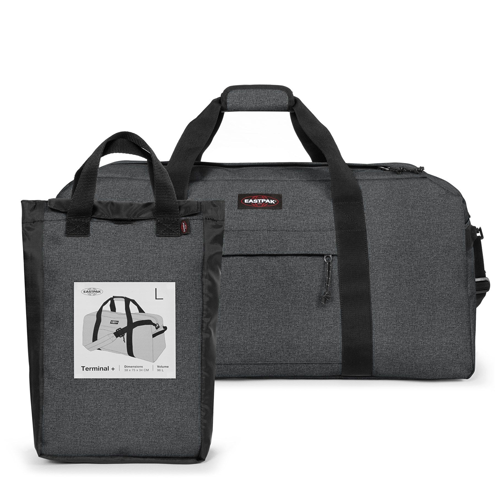 Eastpak TERMINAL + BLACK DENIM SEYAHAT ÇANTASI