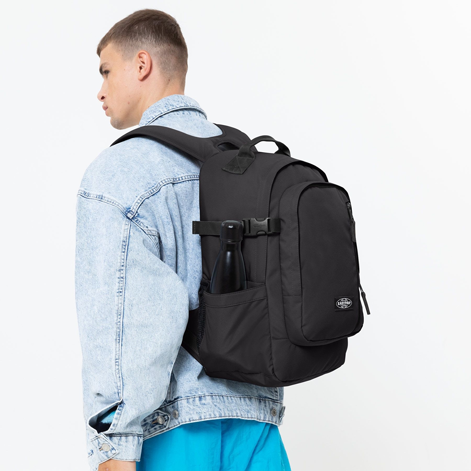 Eastpak SMALLKER CS MONO BLACK2 SIRT ÇANTASI
