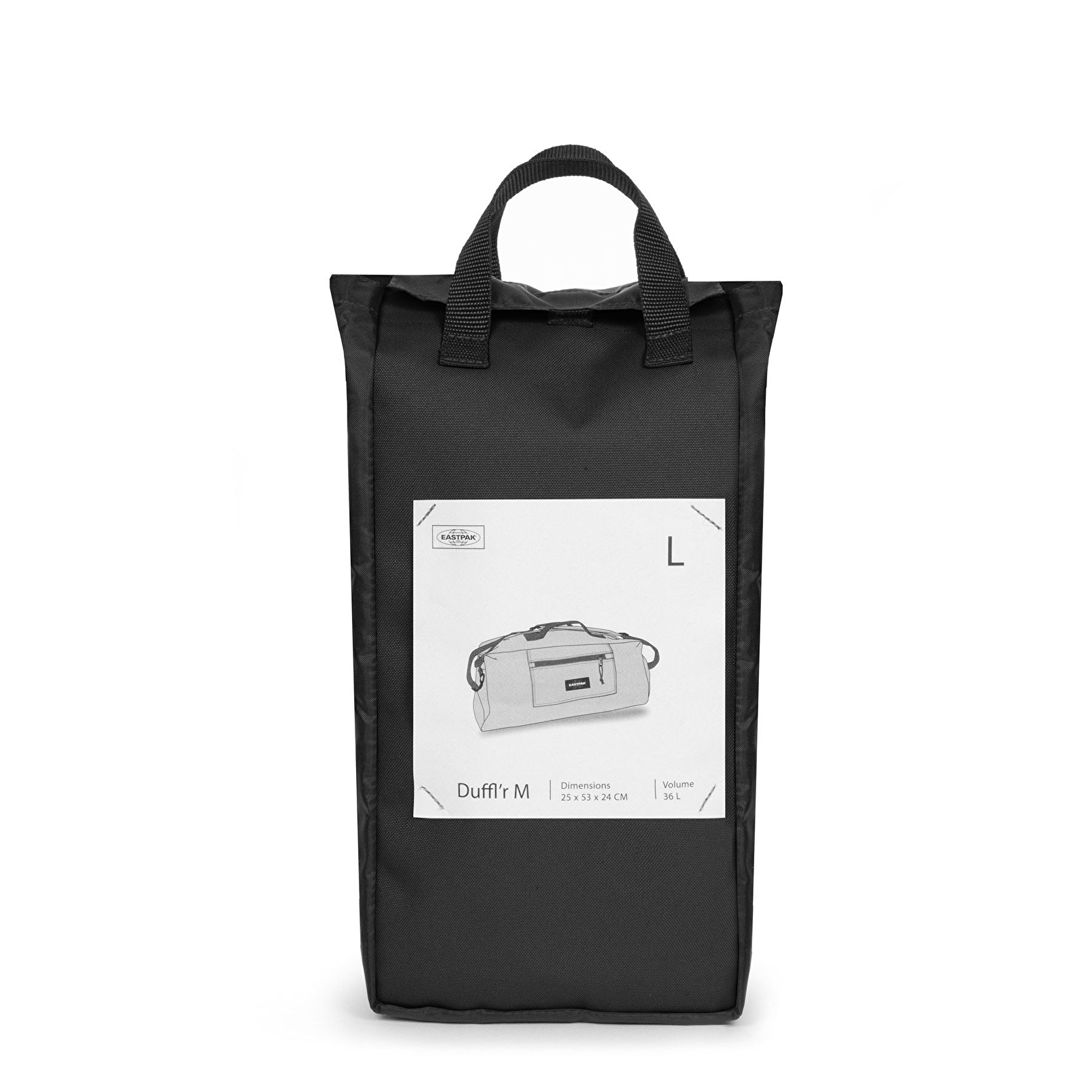 Eastpak DUFFL'R L BLACK YUMUŞAK BAVUL