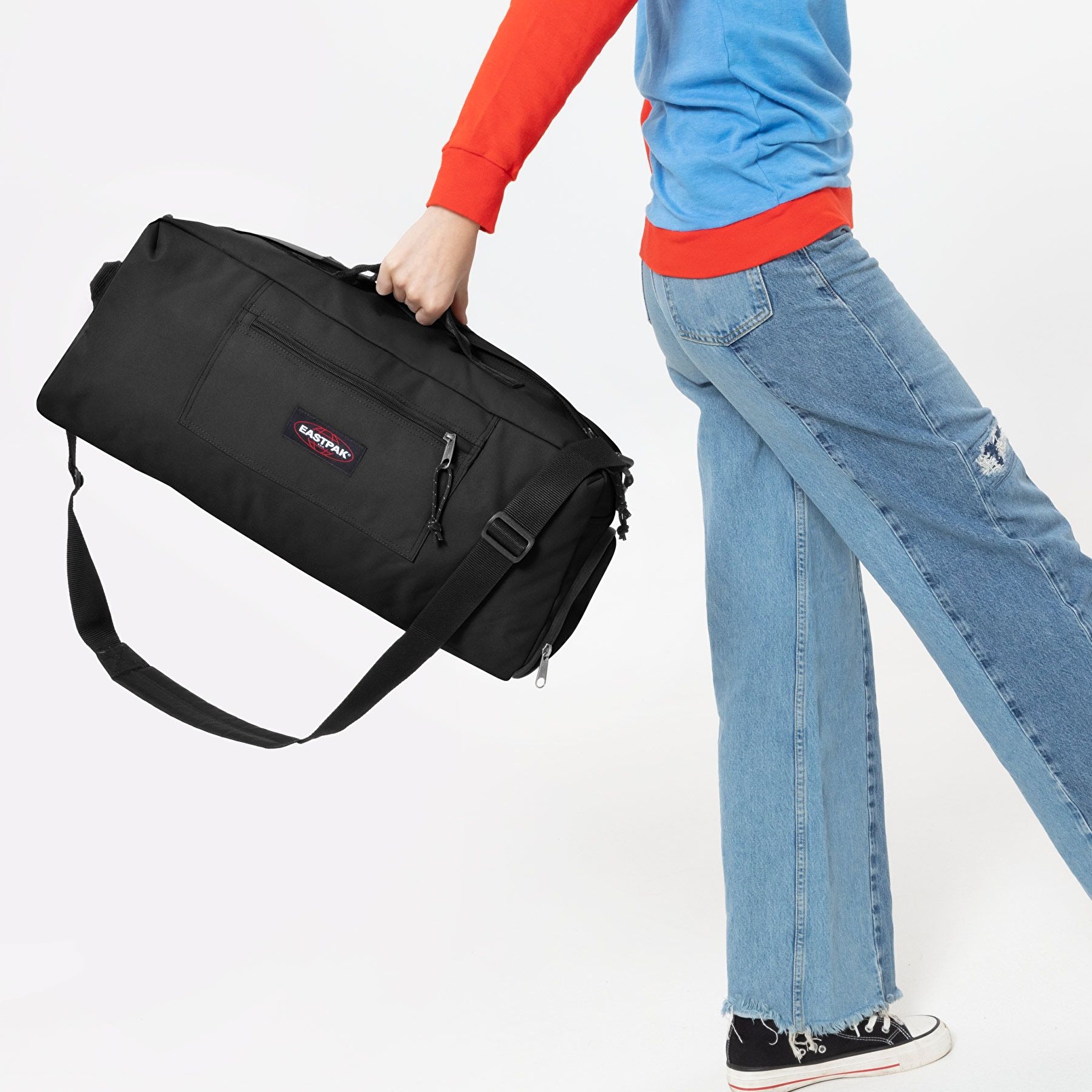 Eastpak DUFFL'R M BLACK YUMUŞAK BAVUL