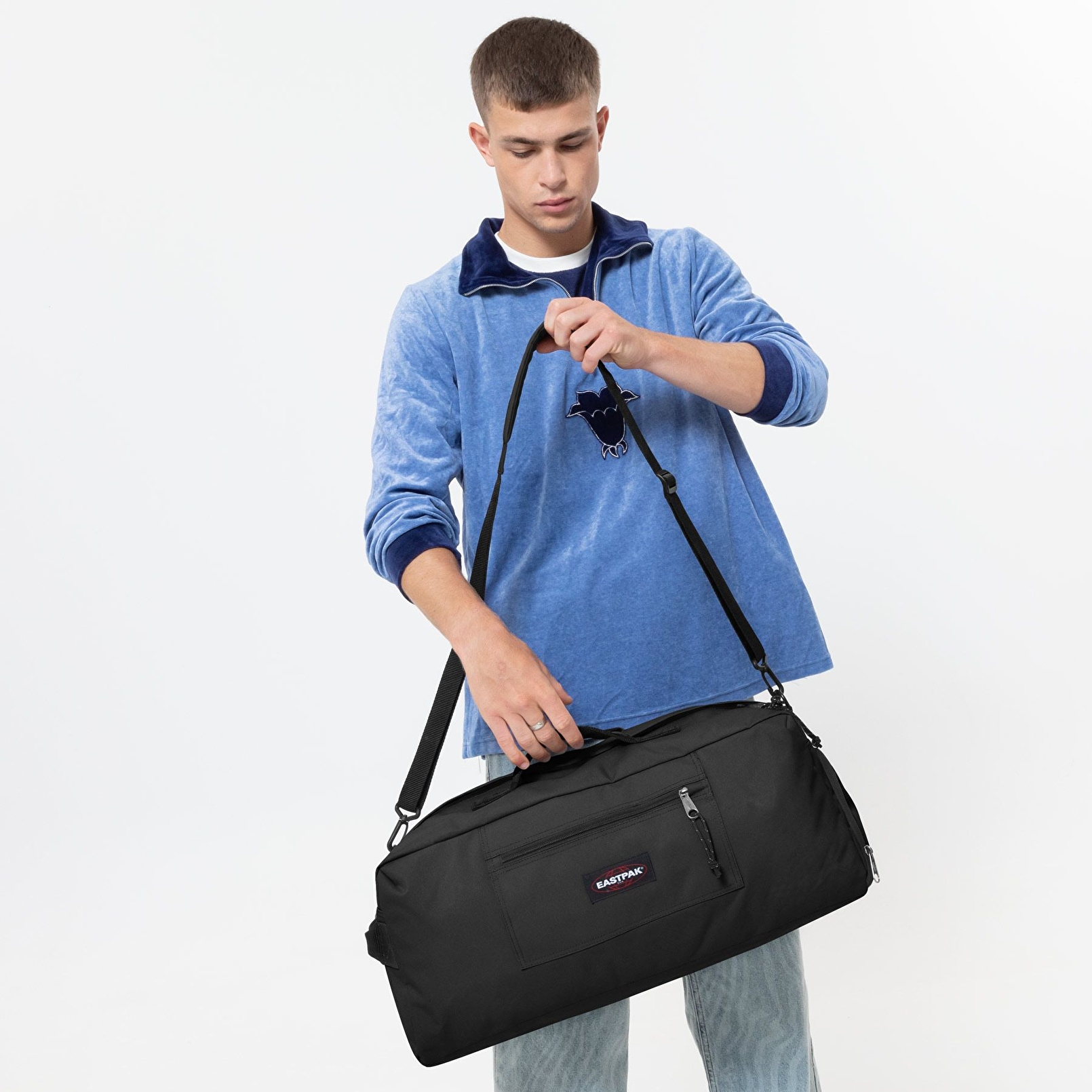 Eastpak DUFFL'R M BLACK YUMUŞAK BAVUL