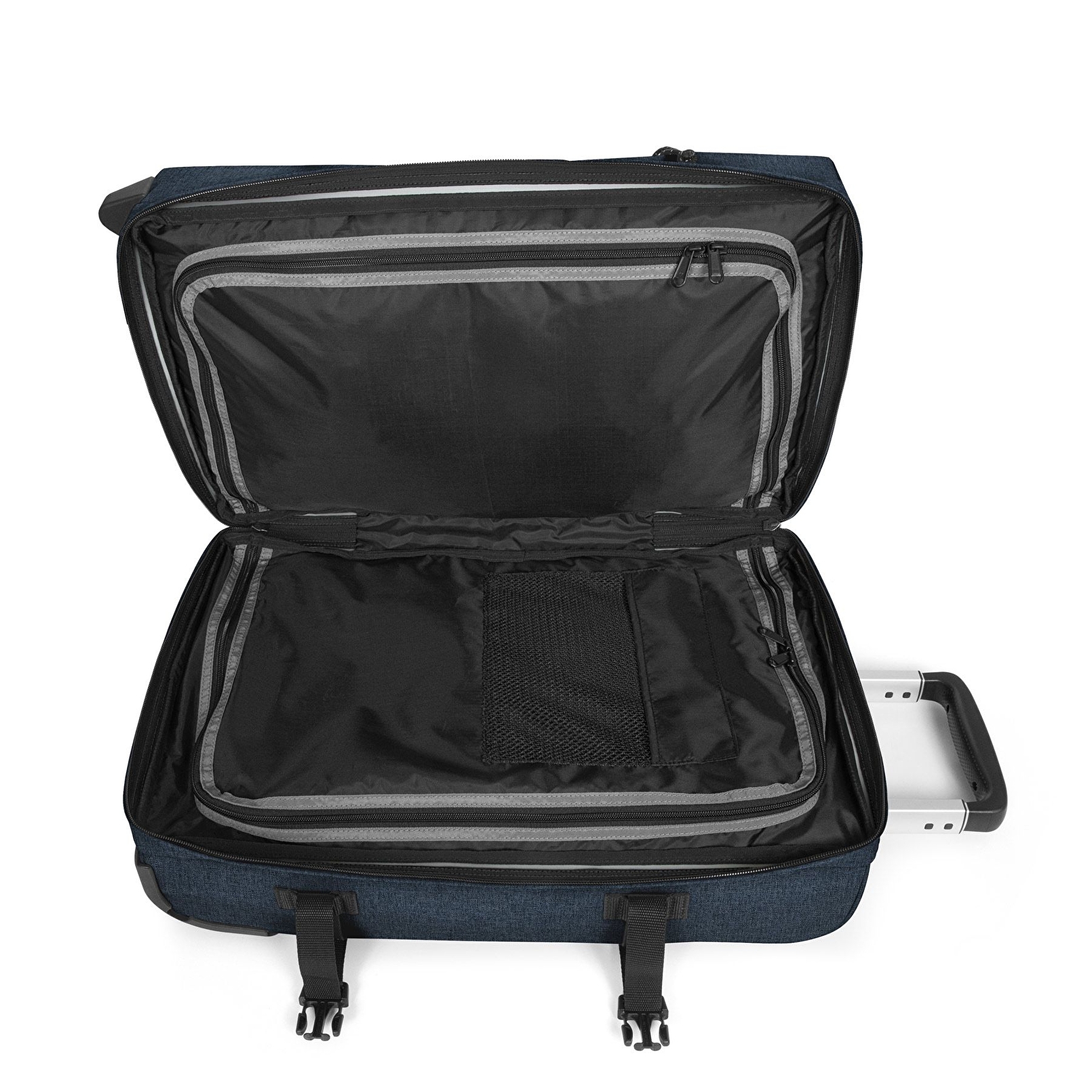 Eastpak TRANSIT'R S TRIPLE DENIM TEKERLEKLİ VALİZ