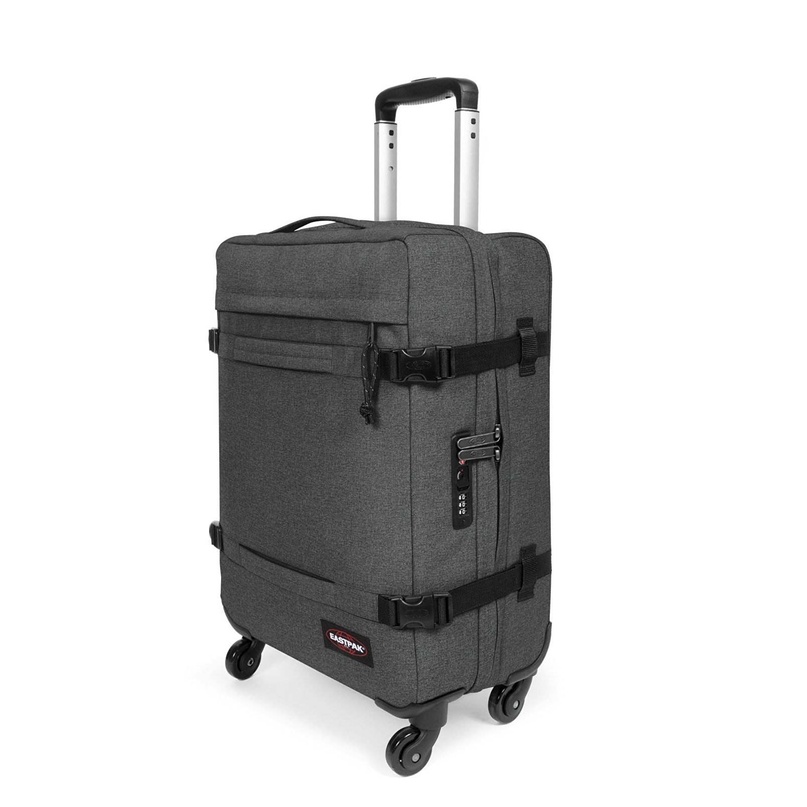 Eastpak TRANSIT'R 4 S BLACK DENIM TEKERLEKLİ BAVUL