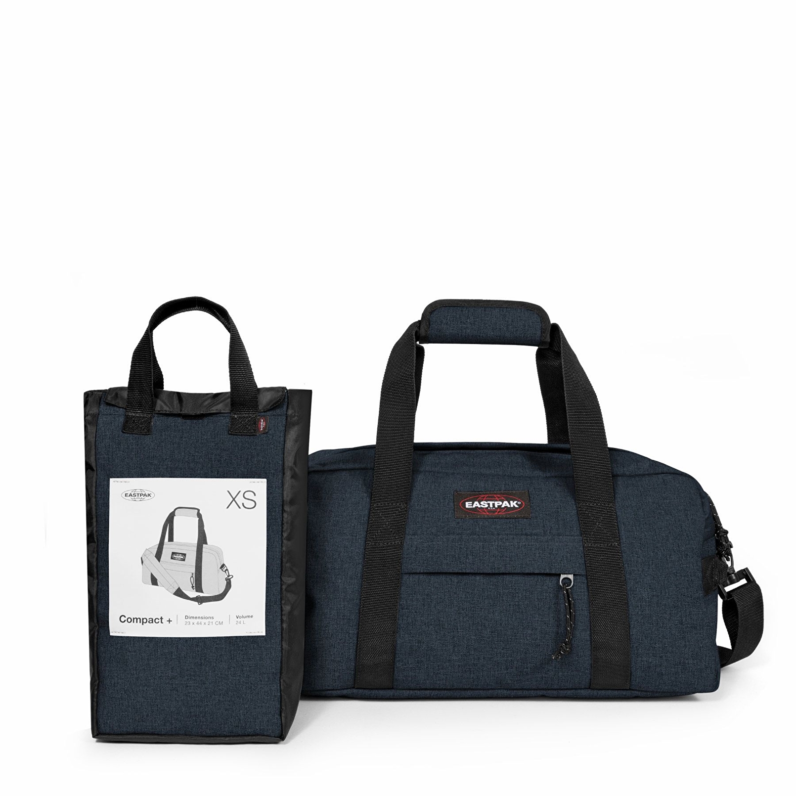 Eastpak COMPACT + TRIPLE DENIM SEYAHAT ÇANTASI