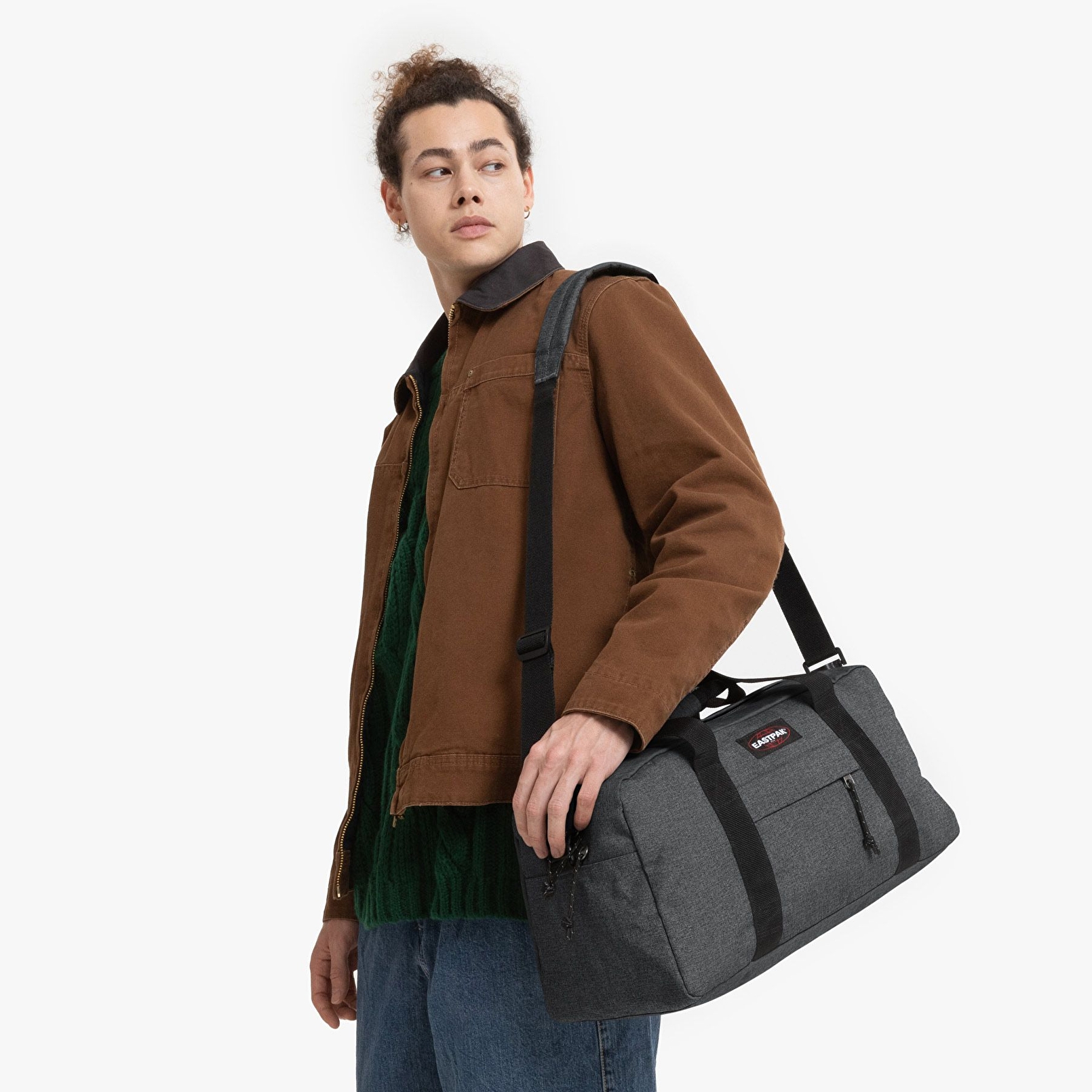 Eastpak COMPACT + BLACK DENIM SEYAHAT ÇANTASI