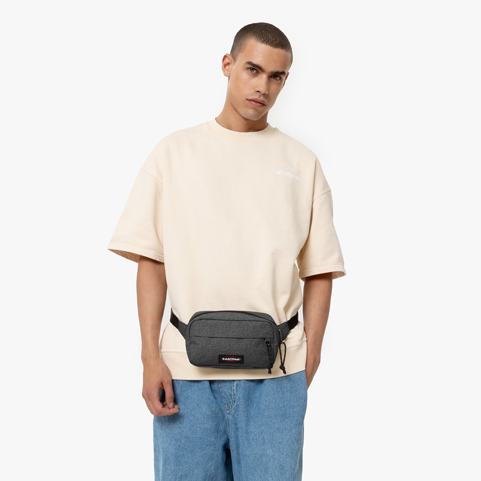 Eastpak BOUNCER BLACK DENİM MİNİ ÇANTA