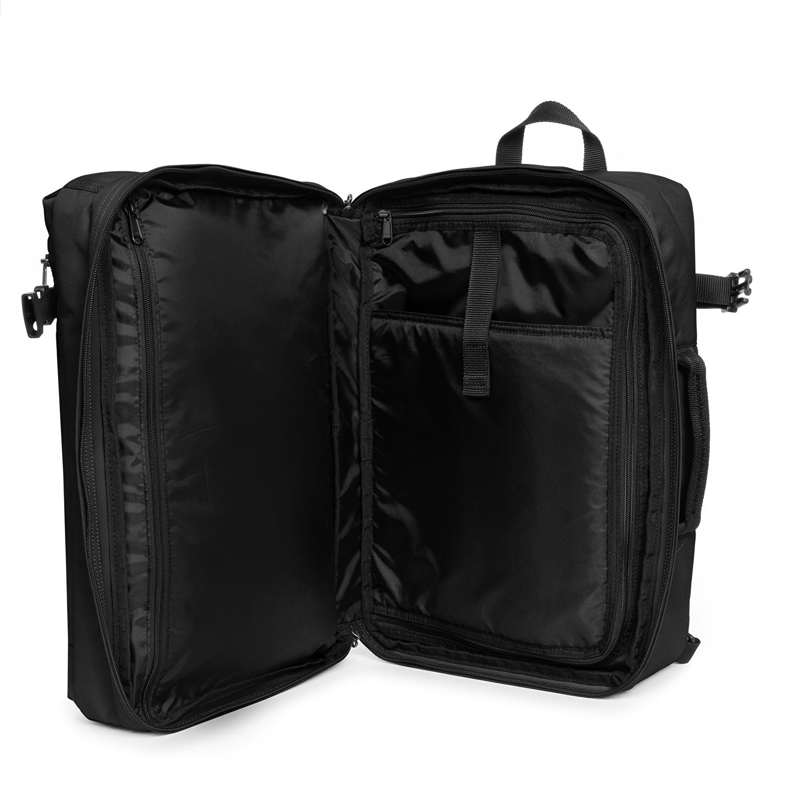 Eastpak TRANSIT'R PACK BLACK SEYAHAT ÇANTASI