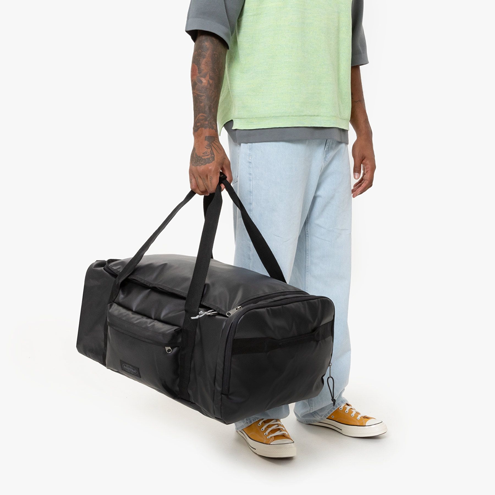 Eastpak TARP DUFFL'R M TARP BLACK SEYAHAT ÇANTASI