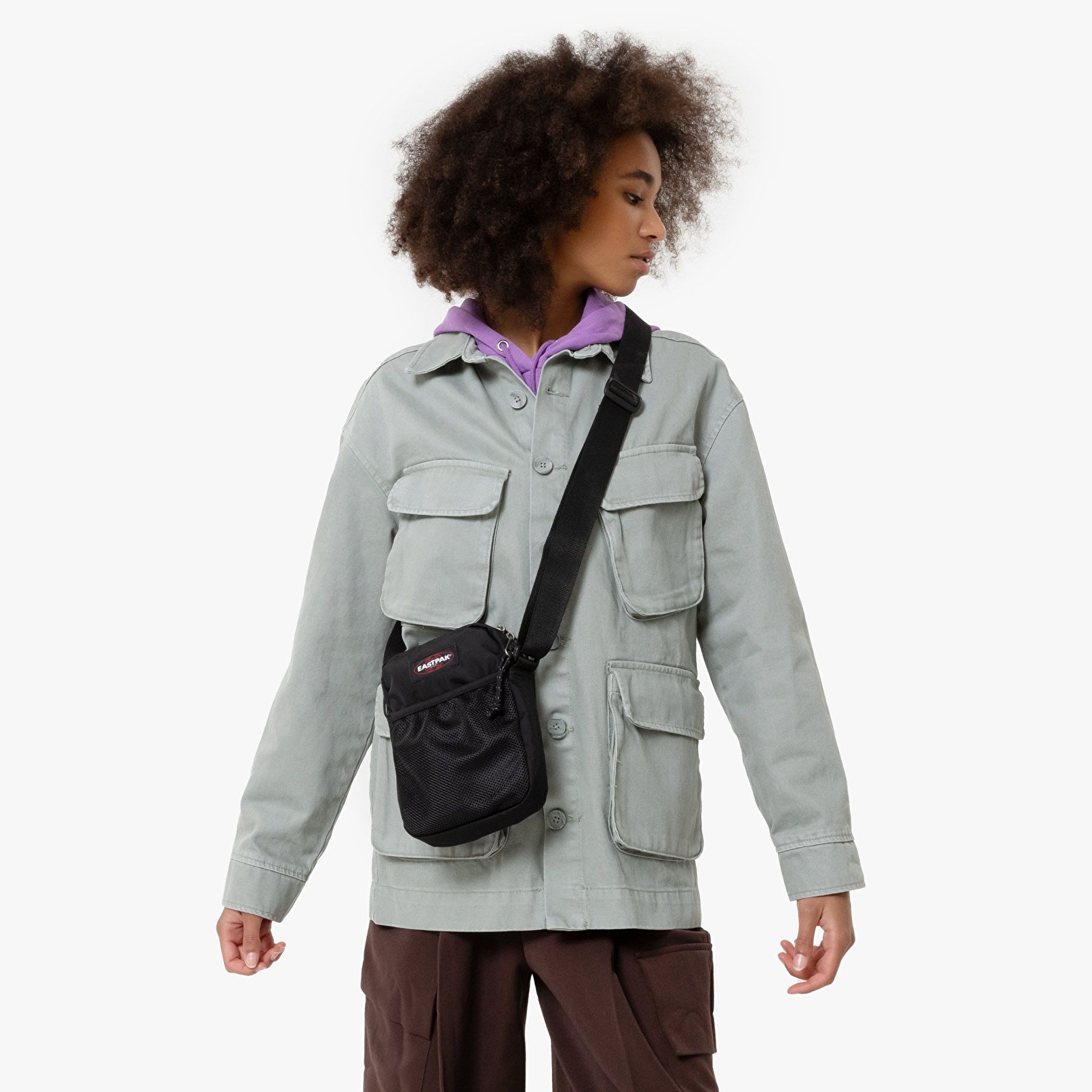 Eastpak THE ONE POWR POWR BLACK MİNİ ÇANTA