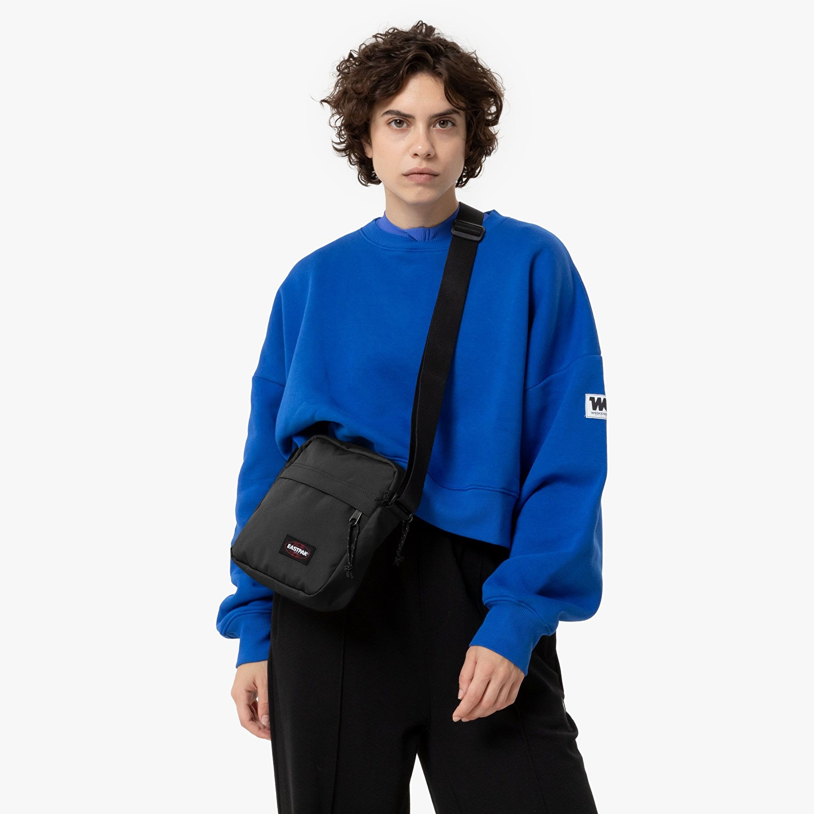Eastpak THE BIGGER ONE BLACK MİNİ ÇANTA
